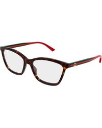 Gucci - Gg1989O 002 Optical Frames Acetate Transparent Cat Eye - Lyst