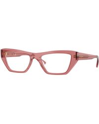Vogue Eyewear - Vo5701U 3290 Optical Frames Acetate Transparent Cat Eye Normal - Lyst