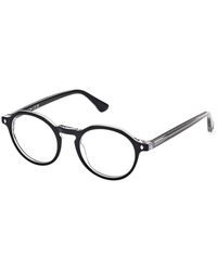 Web - We5440 001 Optical Frames Acetate Round Normal - Lyst