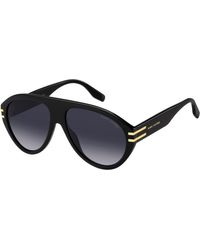 Marc Jacobs - Marc 747/S 807/9O Sunglasses Acetate Pilot Shaded - Lyst