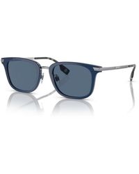 Burberry - Be4395 405880 Sunglasses Plastic Squared - Lyst