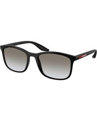 Prada Linea Rossa - Ps A08S 1Ab0A7 Sunglasses Injected Pillow Normal Shaded - Lyst