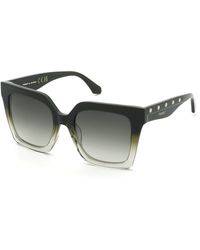 Twinset - Stw105 0D77 Sunglasses Acetate Squared Normal Shaded - Lyst
