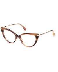 Max Mara - Mm5145 047 Optical Frames Acetate Cat Eye Normal - Lyst