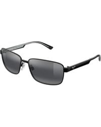 Maui Jim - Mj0362S 001 Sunglasses Metal Squared - Lyst