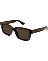 Gucci - Gg1583S 002 Sunglasses Injected Squared - Lyst