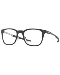 Oakley - Ox3241 Base Plane R 324101 Optical Frames Metal Round - Lyst