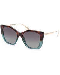 MAX&Co. - Mo0065 56N Sunglasses Injected Geometric Normal - Lyst