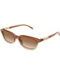 Gucci - Gg2208S 003 Sunglasses Acetate Squared Nuanced - Lyst