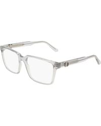 Ferragamo - Sf3028E 020 Optical Frames Squared Normal - Lyst