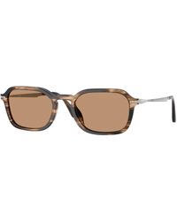 Persol - Po3381S 123653 Sunglasses Acetate Pantos Normal - Lyst