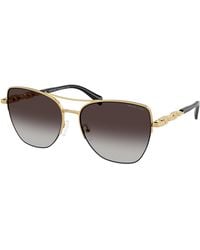 Michael Kors - Mk1163 Dorado Beach 18968G Sunglasses Metal Squared Normal Shaded - Lyst