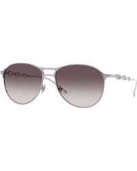 DIESEL - Dl1009 101411 Sunglasses Metal Pantos Normal Shaded - Lyst