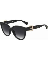 Moschino - Mos143/S 807/9O Sunglasses Injected Butterfly Normal Shaded - Lyst