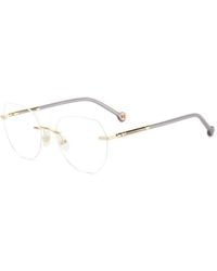 Carolina Herrera - Her 0235 Lyw Optical Frames Metal Cat Eye - Lyst
