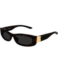 Balenciaga - Bb0505S 002 Sunglasses Acetate Squared - Lyst