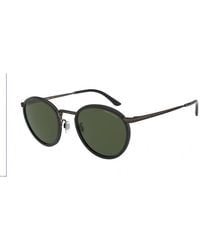 Giorgio Armani - Ar 101M 326031 Sunglasses Metal Round Normal - Lyst