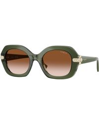 Vogue Eyewear - Vo5706Sb 328713 Sunglasses Nylon Geometric Normal Nuanced - Lyst