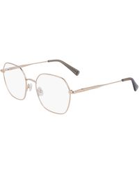 Longchamp - Lo2152 714 Optical Frames Metal Squared Normal Photochromatic - Lyst