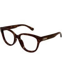 Chloé - Ch0243O 002 Optical Frames Acetate Transparent Cat Eye - Lyst