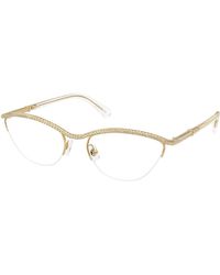 Swarovski - Sk1026 4004 Optical Frames Metal Round Normal - Lyst