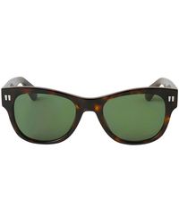Off-White c/o Virgil Abloh - Oeri107 Moab 6055 Sunglasses Acetate Round Normal - Lyst