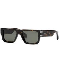 Philipp Plein - Spp229 Plein Eagle 722 Sunglasses Acetate Geometric Normal - Lyst