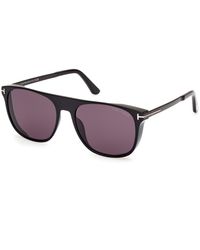 Tom Ford - Ft1105 Lionel-02 01A Sunglasses Acetate Squared Normal - Lyst