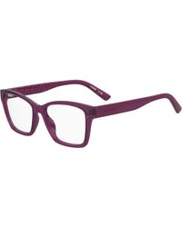 Moschino - Mol686 35J Optical Frames Polyamide Squared Normal - Lyst