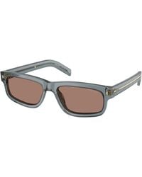 Prada - Pr B11S 17T05D Sunglasses Acetate Squared Normal - Lyst