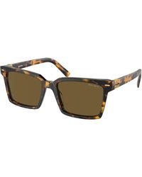 Miu Miu - Mu 13Zs Vau01T Sunglasses Acetate Squared Normal - Lyst