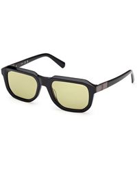 Guess - Gu00278 01N Sunglasses Acetate Squared Normal - Lyst
