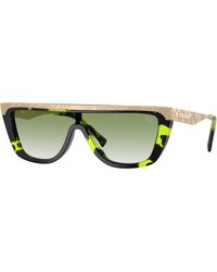 Burberry - Be3174 13598E Sunglasses Metal Squared Normal Nuanced - Lyst