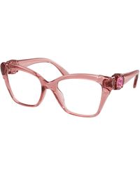 Swarovski - Sk2056U 3001 Optical Frames Injected Cat Eye Normal - Lyst