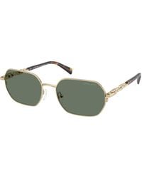 Michael Kors - Mk1165 Saint Martin 10143H Sunglasses Metal Geometric Normal - Lyst