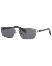Chopard - Schm32 579 Sunglasses Metal Smoke Squared Anti-Glare - Lyst