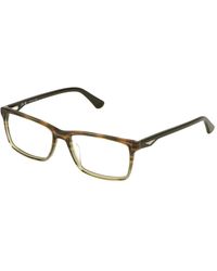 Police - Vpln82 Origins Lite 24 0Gg6 Optical Frames Acetate Squared - Lyst