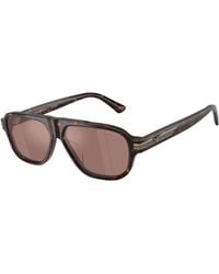 Emporio Armani - Ea4285U 64596G Sunglasses Acetate Pilot Normal - Lyst