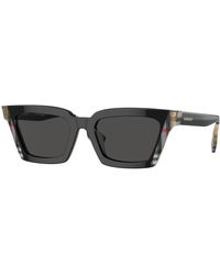 Burberry - Be4392U Briar 405187 Sunglasses Acetate Squared Normal - Lyst