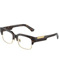 Dolce & Gabbana - Dg3388 502 Optical Frames Acetate Transparent Squared Normal - Lyst