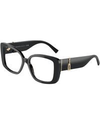 Tiffany & Co. - Tf2235 8001 Optical Frames Acetate Transparent Squared Normal - Lyst