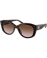 Michael Kors - Mk2175U 300613 Sunglasses Plastic Geometric Shaded - Lyst