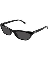 Gucci - Gg2203S 001 Sunglasses Acetate Geometric - Lyst