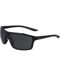 Nike - Windstorm Cw4674 010 Sunglasses Plastic Wraparound - Lyst