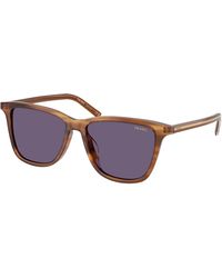 Prada - Pr D18Sd 25O70W Sunglasses Acetate Squared Normal - Lyst