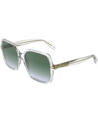 Longchamp - Lo808S 900 Sunglasses Acetate Squared Normal - Lyst