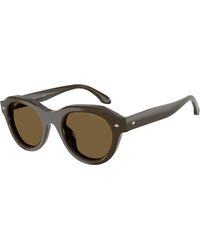Giorgio Armani - Ar8261U 643473 Sunglasses Acetate Round Normal - Lyst