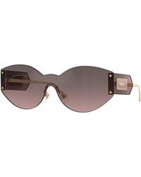 Versace - Ve2276 100258 Sunglasses Metal Geometric Normal - Lyst