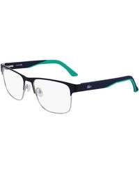 Lacoste - L2291 414 Optical Frames Metal Squared Normal Normal - Lyst