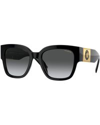 Versace - Ve4437U Gb1/T3 Sunglasses Acetate Pillow Polarized Shaded - Lyst